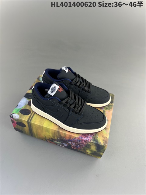 women air jordan 1 shoes H 2023-10-26-448